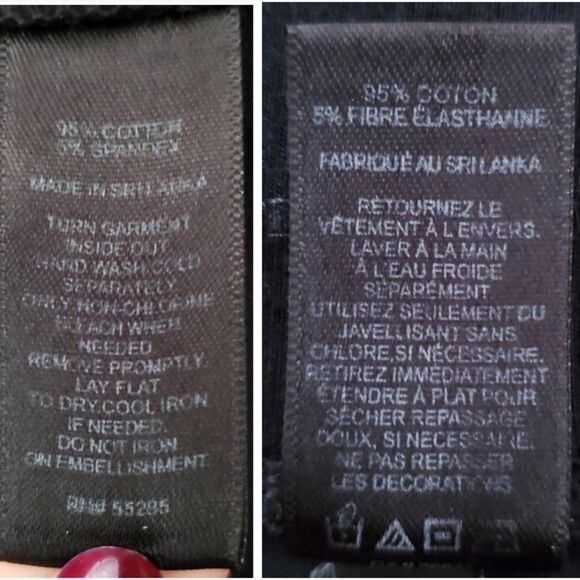 Express Leggings Womens Large Black Side Silver Studded Pants Goth - Picture 15 of 16